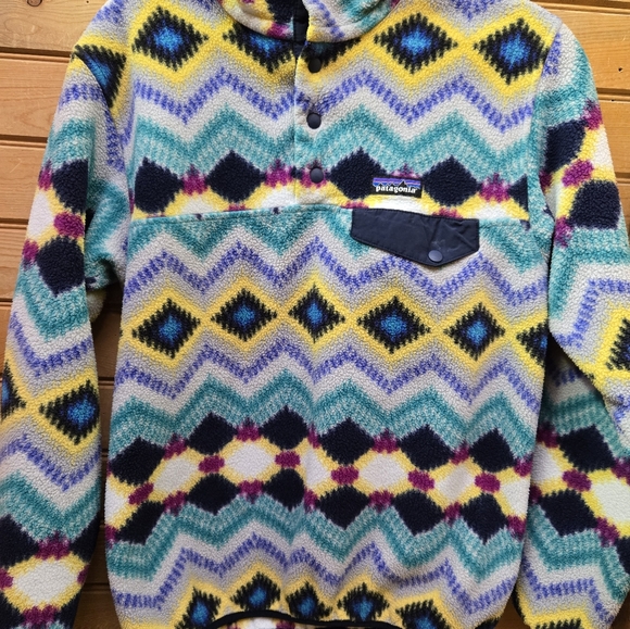 Patagonia synchilla snap T timber twist fleece - Picture 1 of 6